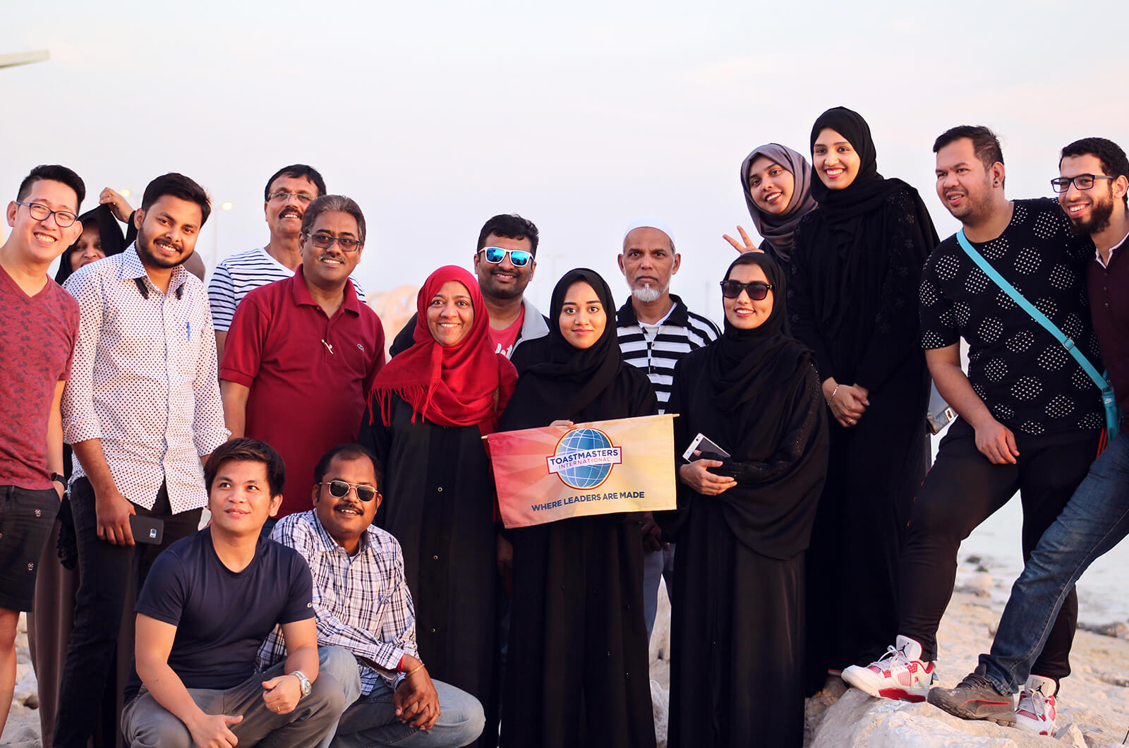 Horizon Toastmasters club of Al- Khobar, Saudi Arabia, celebrate 10 years.