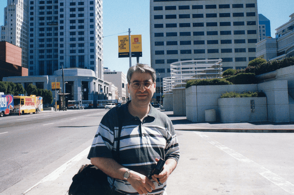 Greg Gazin, DTM, of Edmonton, Alberta, Canada, in San Francisco.