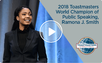 World Champion of Public Speaking 2018